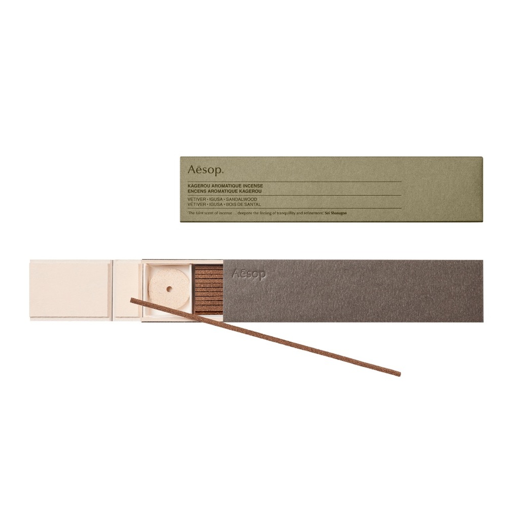 AESOP Kagerou Aromatique Incense + 3 free samples
